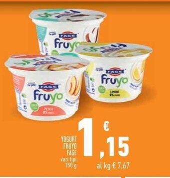 Conad YOGURT FRUYO FAGE vari tipi 150 g offerta