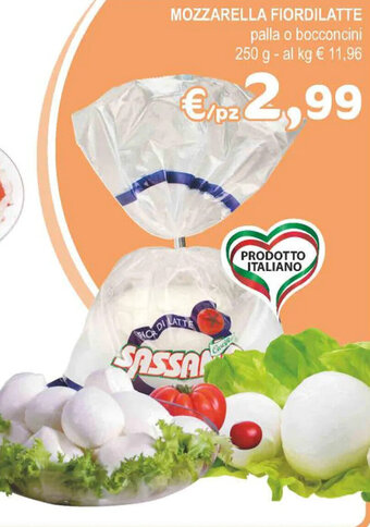 MOZZARELLA FIORDILATTE palla o bocconcini 250 g