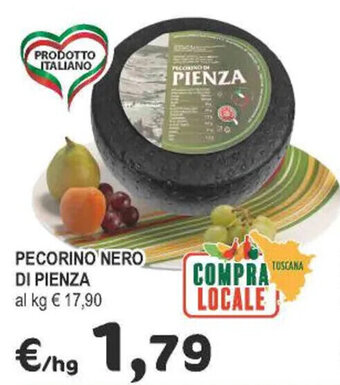 Crai PECORINO NERO DI PIENZA offerta