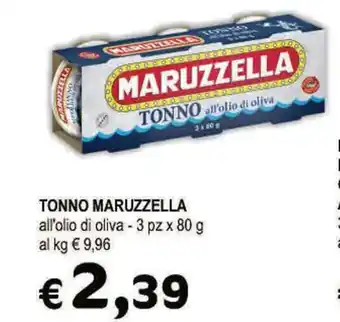 Crai TONNO MARUZZELLA all'olio di oliva - 3 pz x 80 g offerta