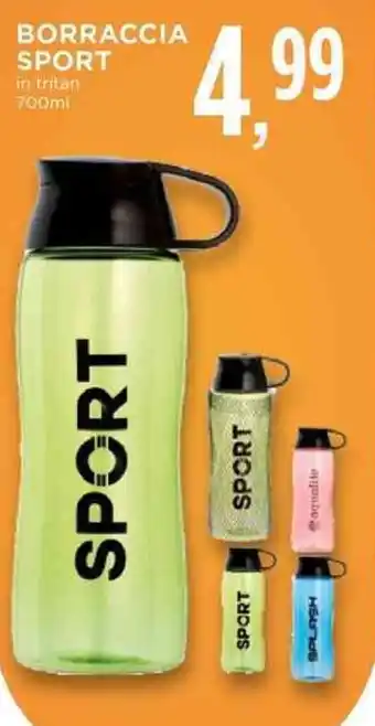 Conad BORRACCIA SPORT in tritan 700ml offerta