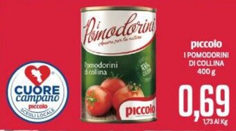 Supermercati Piccolo piccolo I POMODORINI DI COLLINA 400 g offerta