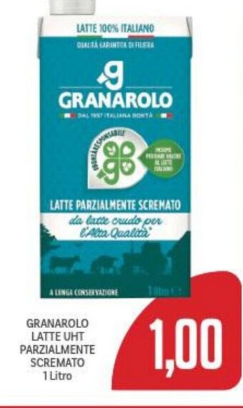 Supermercati Piccolo GRANAROLO LATTE UHT PARZIALMENTE SCREMATO 1 Litro offerta