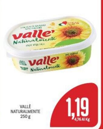 Supermercati Piccolo VALLÈ NATURALMENTE 250 g offerta