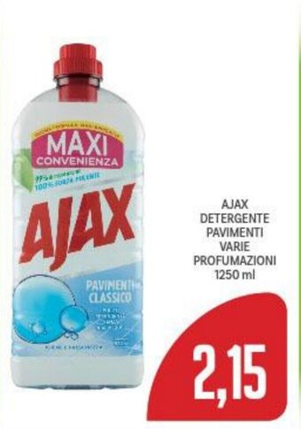 AJAX DETERGENTE PAVIMENTI VARIE PROFUMAZIONI 1250 ml