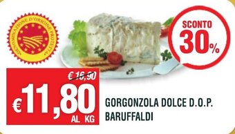 Banco Fresco GORGONZOLA DOLCE D.O.P. BARUFFALDI offerta