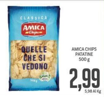 Supermercati Piccolo AMICA CHIPS PATATINE 500 g offerta