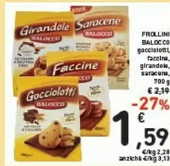 Conad Balocco Gocciolotti Con Gocce Di Cioccolato 700 G(ml) offerta