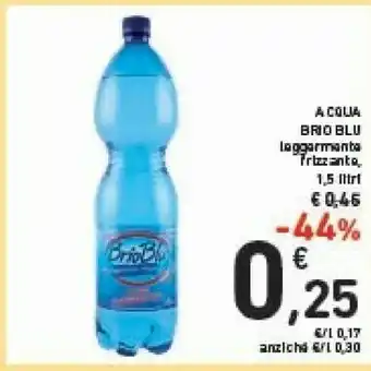 Conad Brio blu Acqua Leggermente Frizzante offerta