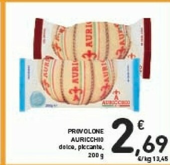Conad Auricchio Provolone Dolce 200 G offerta
