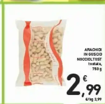 Conad Arachidi In Guscio Nocciol Tost offerta