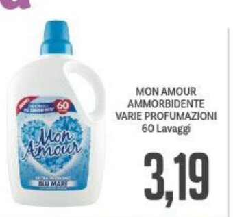MON AMOUR AMMORBIDENTE VARIE PROFUMAZIONI 60 Lavaggi