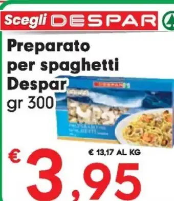 Despar preparato per spaghetti