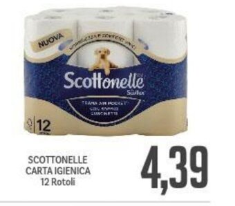 Supermercati Piccolo SCOTTONELLE CARTA IGIENICA 12 Rotoli offerta