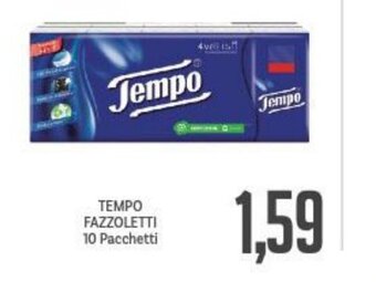 Supermercati Piccolo TEMPO FAZZOLETTI 10 Pacchetti offerta