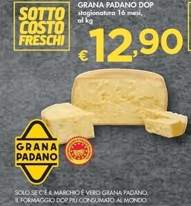 Bennet Grana padano dop offerta