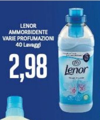 Supermercati Piccolo LENOR AMMORBIDENTE VARIE PROFUMAZIONI 40 Lavaggi offerta