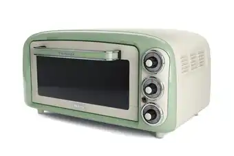 Ariete 979, forno elettrico vintage, 18 l, 1380 w, verde