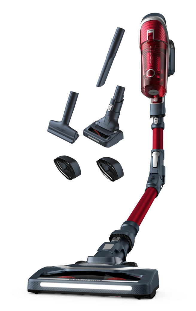Unieuro Rowenta x-force rh9679 grigio, rosso senza sacchetto offerta