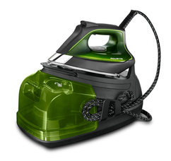 Unieuro Rowenta dg8686 perfect steam pro 2400 w 1,1 l piastra microsteam 400 nero, verde offerta