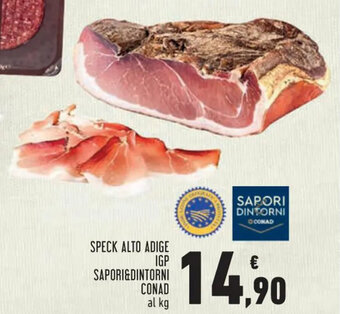 Conad Superstore SPECK ALTO ADIGE IGP SAPORI&DINTORNI CONAD al kg offerta