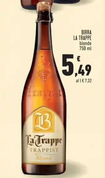 BIRRA LA TRAPPE blonde 750 ml