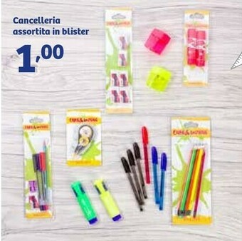 Cancelleria Assortita In Blister