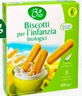 In'S Mercato Bio - Biscotti Per L'Infanzia Biologici 320 G(ml) offerta