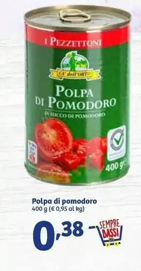 In'S Mercato I Pezzettoni Polpa Di Pomodoro offerta