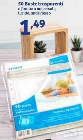 In'S Mercato 50 Buste Trasparenti offerta