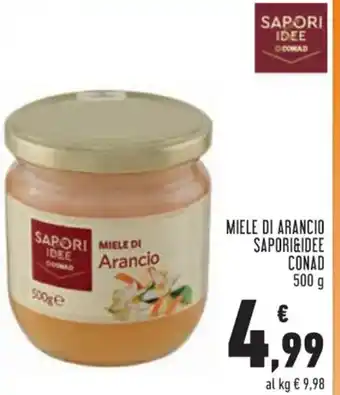 MIELE DI ARANCIO SAPORI&IDEE Conad 500 g