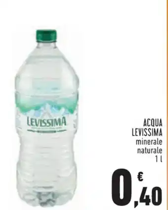 Conad Superstore ACQUA LEVISSIMA 1 l offerta