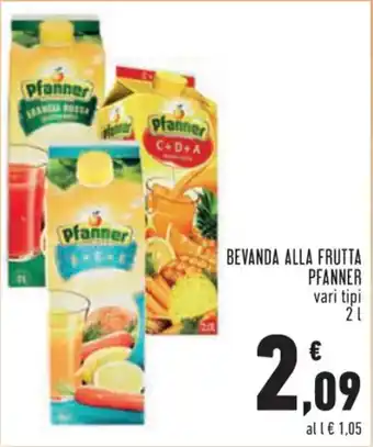 Conad Superstore BEVANDA ALLA FRUTTA Pfanner 2 l offerta