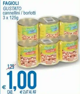 Gustato Fagioli Cannellini