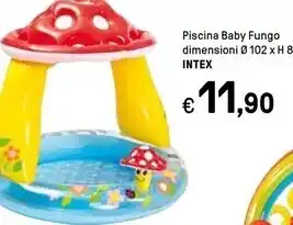 Iper La Grande Intex piscina baby fungo offerta