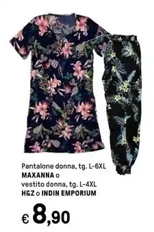 Maxanna - pantalone donna o vestito donna