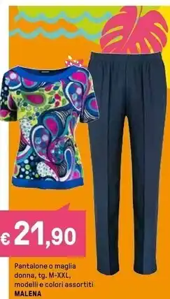 Malena pantalone o maglia donna