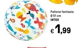 Iper La Grande Intex pallone fantasia offerta
