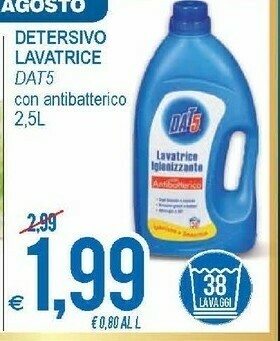 MD Discount Dat5 Detersivo Lavatrice offerta