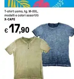 X - cape t - shirt uomo