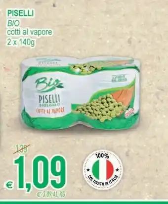 MD Discount Bio - Piselli Cotti Al Vapore Biologici offerta