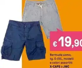 X - cape bermuda uomo