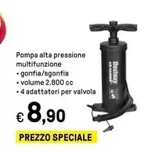 Bestway pompa alta pressione multifunzione gonfia / sgonfia