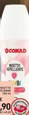 Conad insetto repellente bimbi
