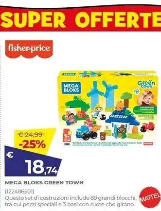 Fisher price mega bloks green town