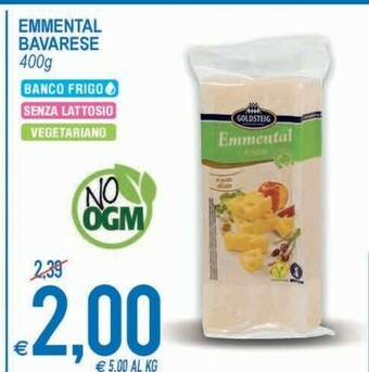 MD Discount Emmental Bavarese Senza Lattosio Vegetariano offerta