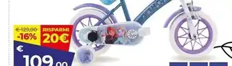 Toys Center Bici 14 frozen offerta