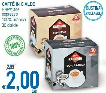 MD Discount Karisma Caffe In Cialde offerta