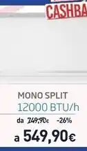 Beko mono split 12000btu/h
