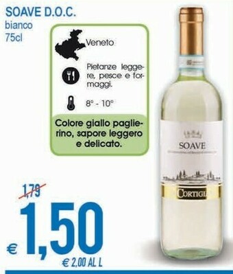 MD Discount Soave DOC Bianco offerta